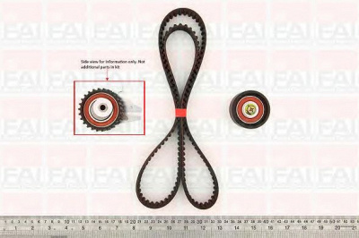 FAI AUTOPARTS tbk183 -  Комплект ремня ГРМ